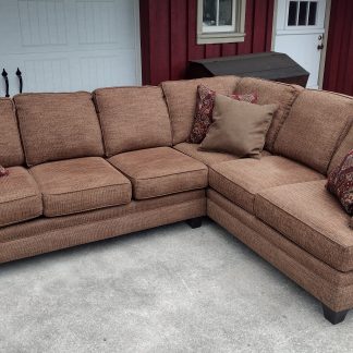 Smith Brothers Brown Sectional