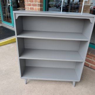 Small Scale Gray Bookcase