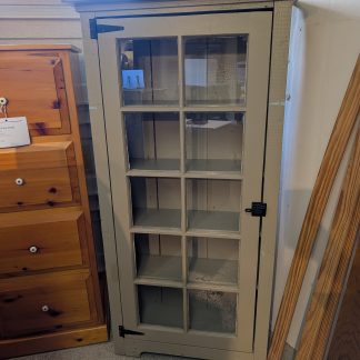 Glass Front Storage Cabinet