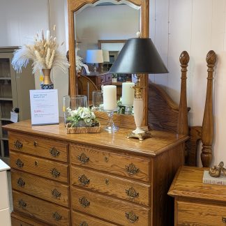 Queen Size Oak Bedroom Set