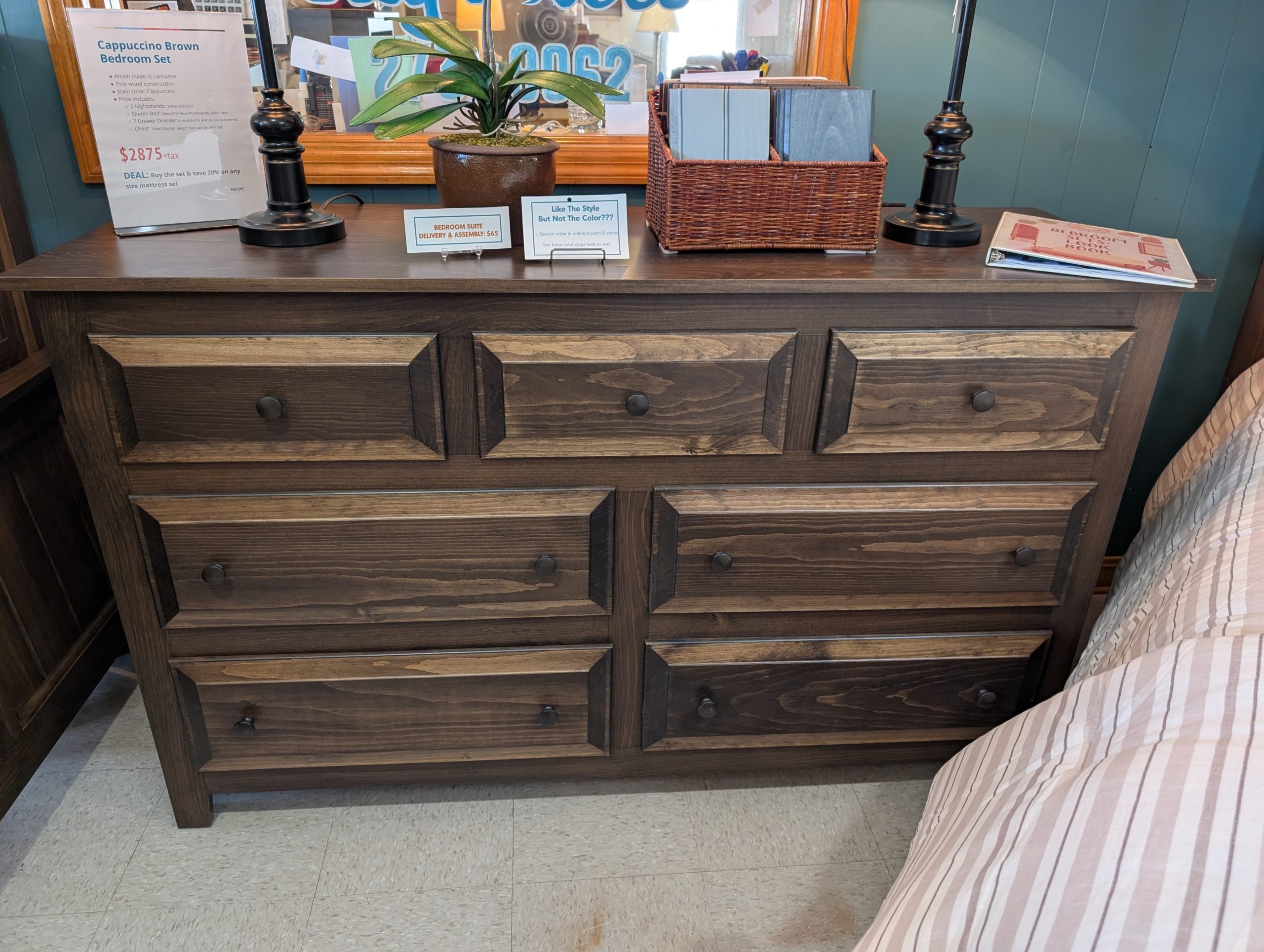 Cappuccino Brown Bedroom Set - Image 4