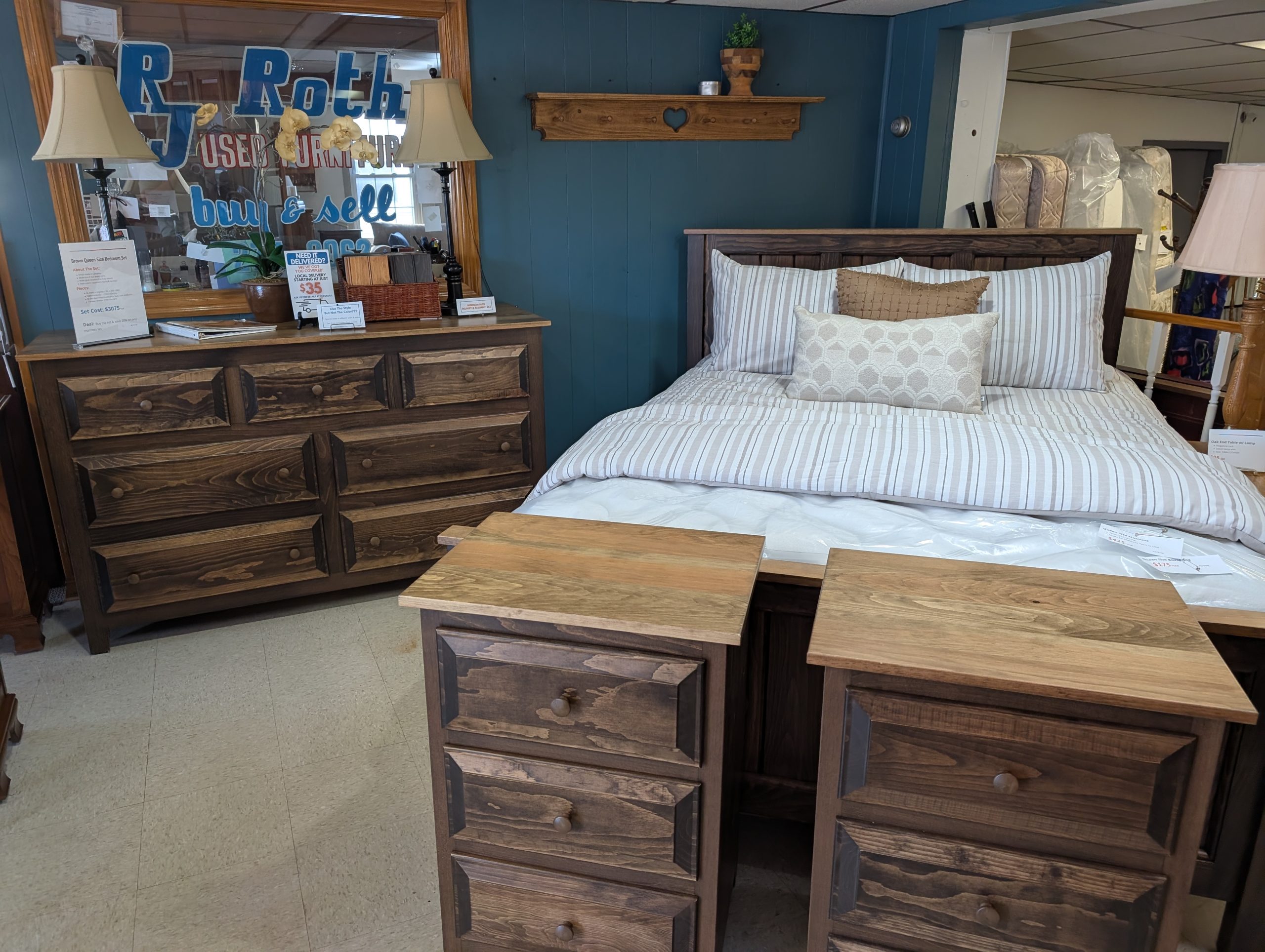 Cappuccino Brown Bedroom Set - Image 2