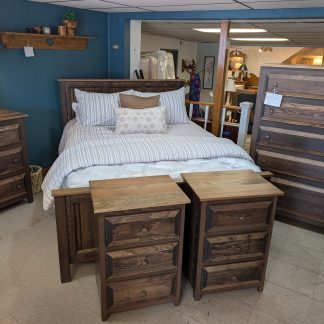 Cappuccino Brown Bedroom Set