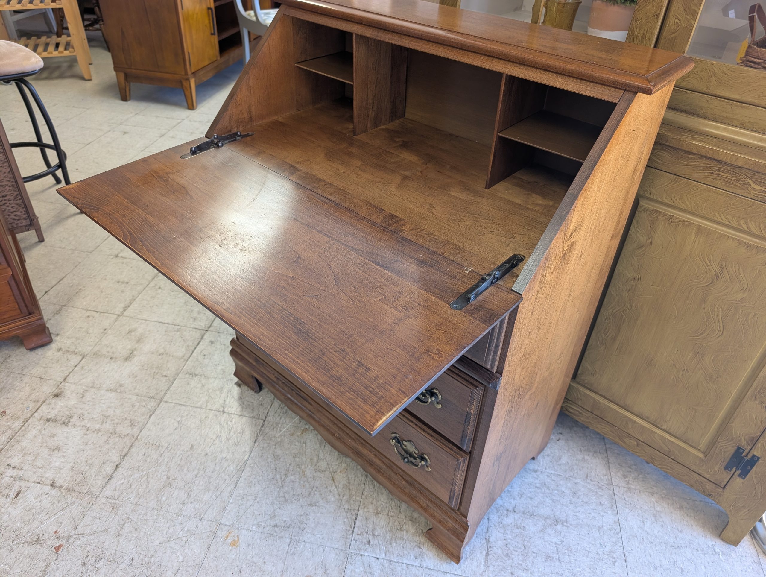 Wooden Secretary's Desk - Image 2