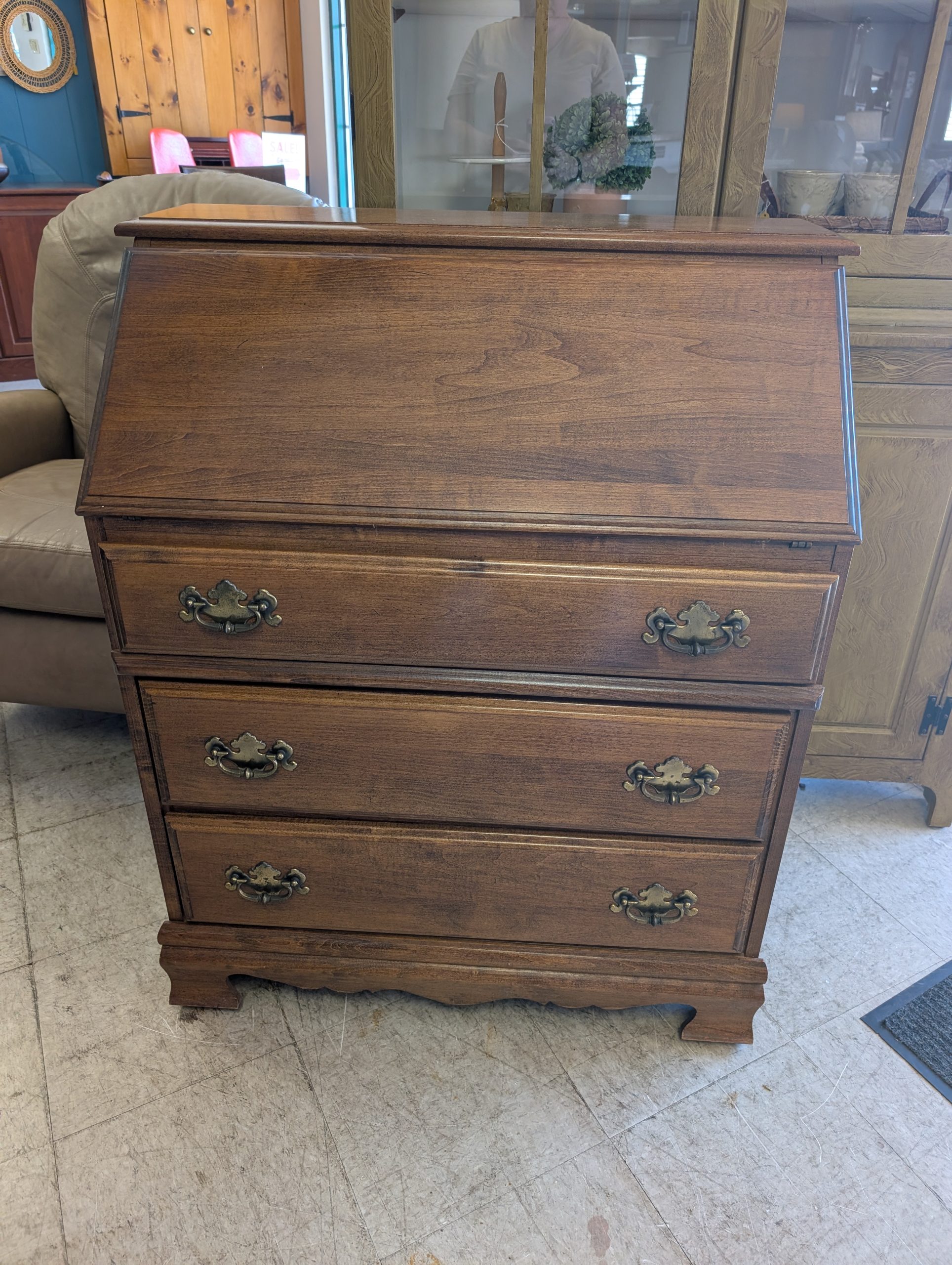 Wooden Secretary's Desk