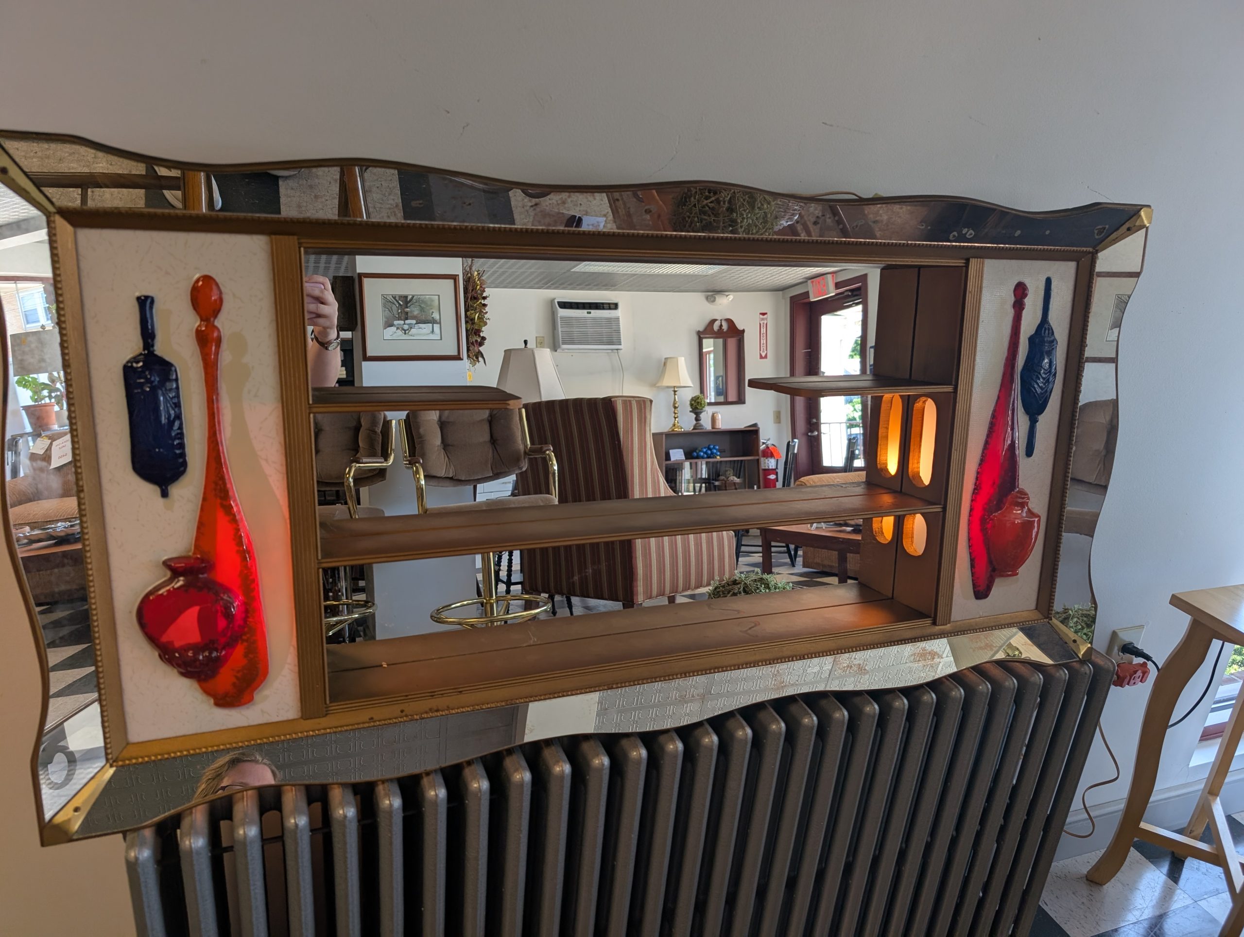 MCM Shadow Box Mirror - Image 3