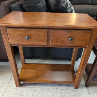 Red Oak Hall Table