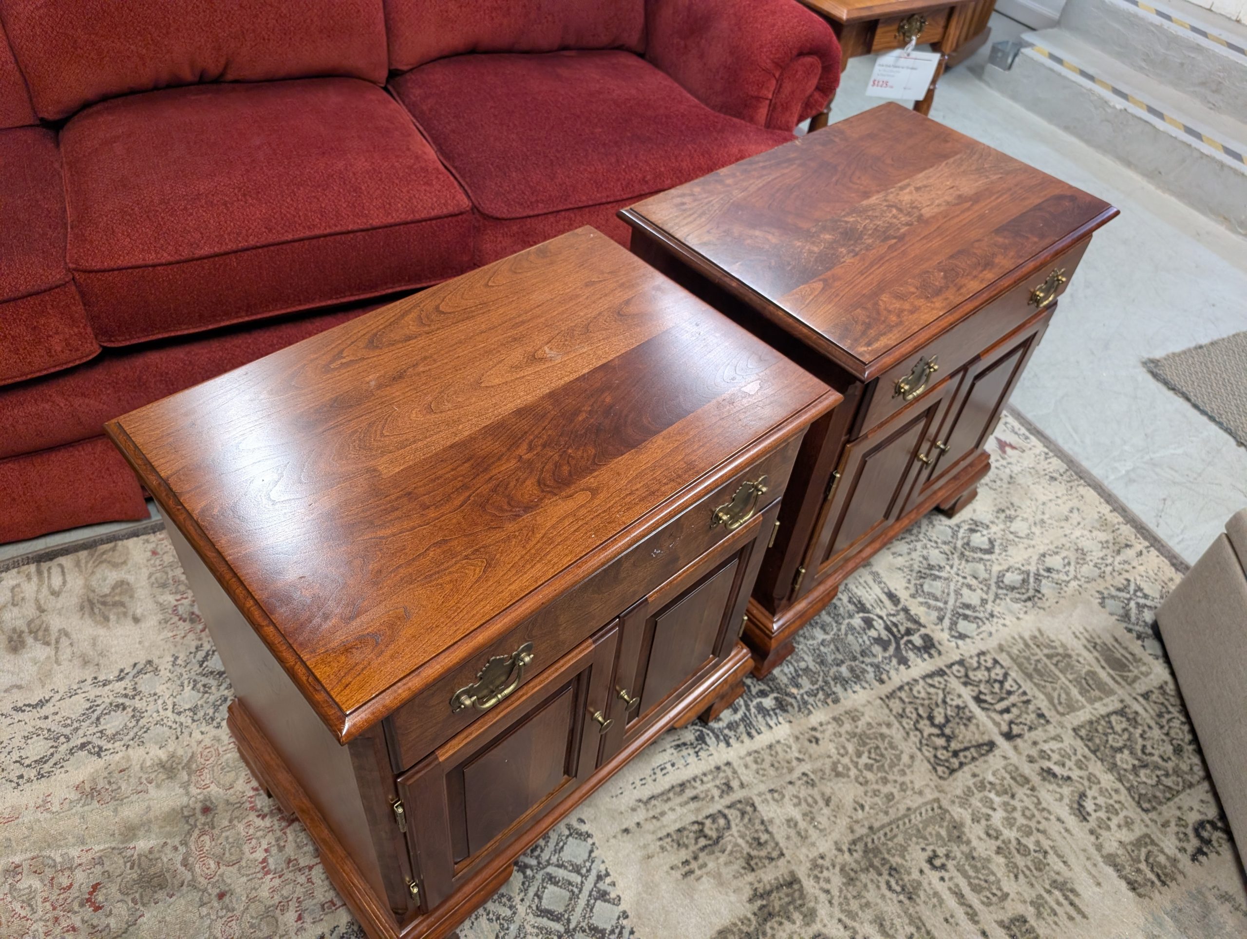 Cherry Nightstand Set - Image 2