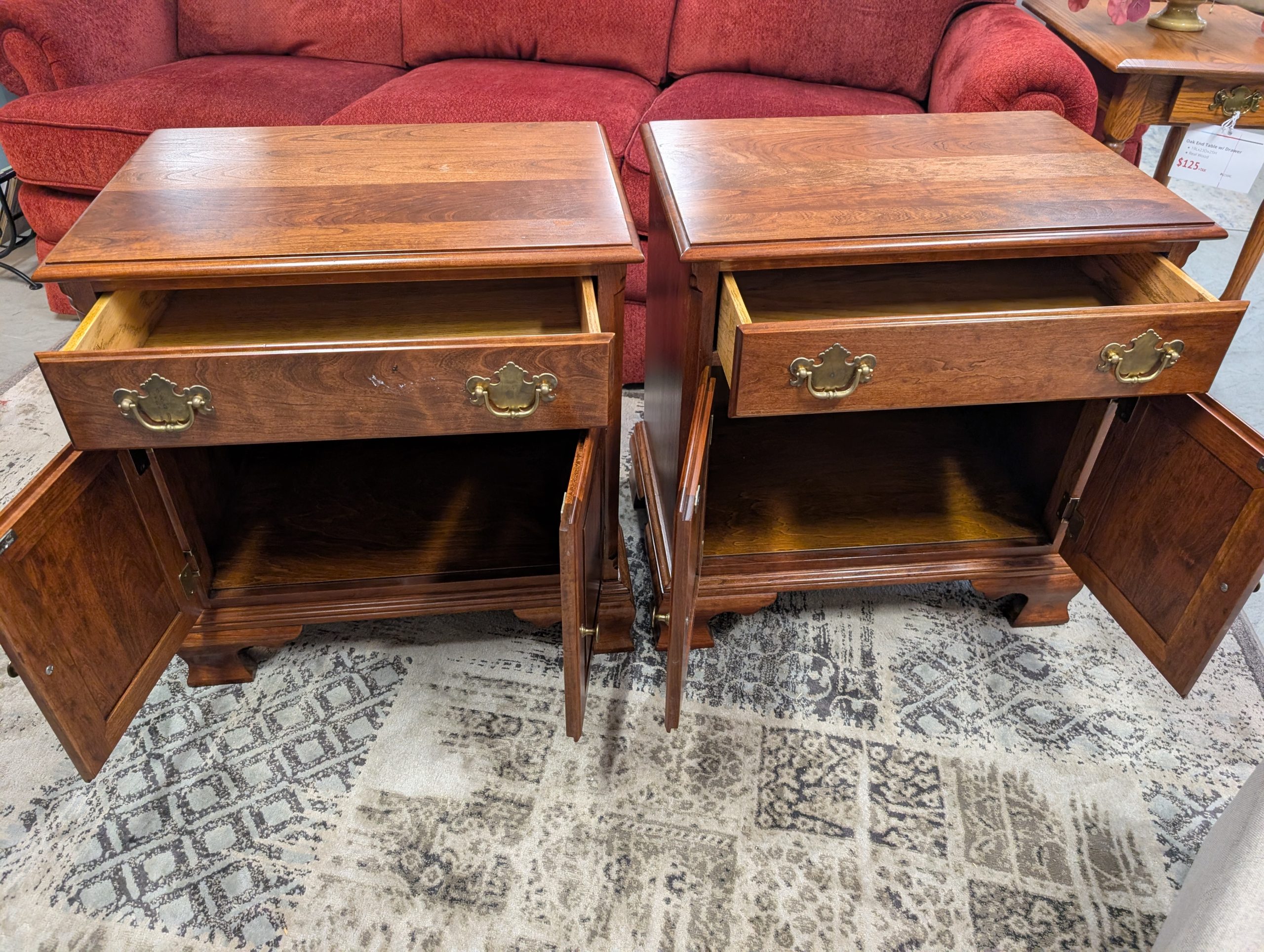 Cherry Nightstand Set - Image 3