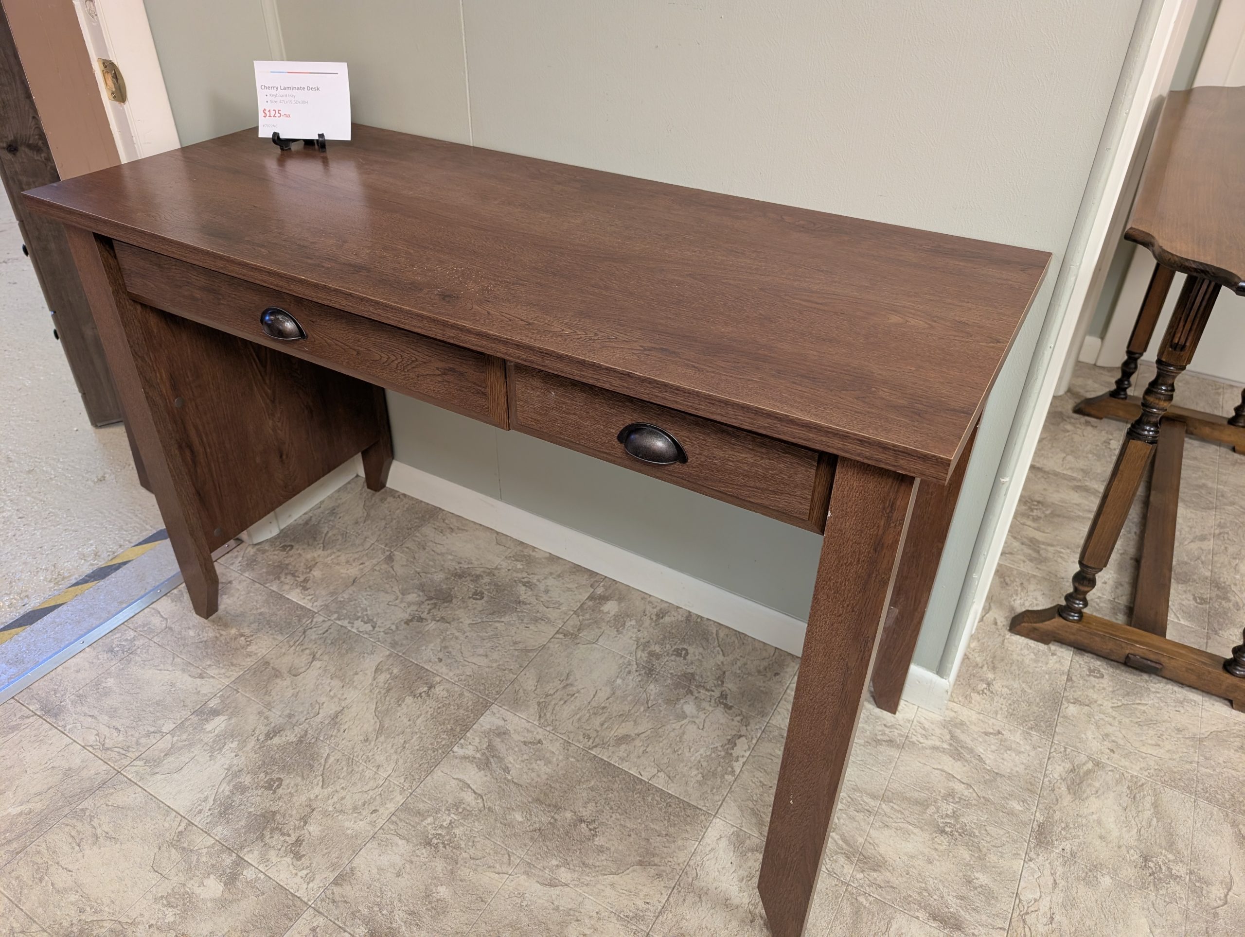 Cherry Laminate Desk