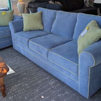 Blue Sofa & Loveseat Set