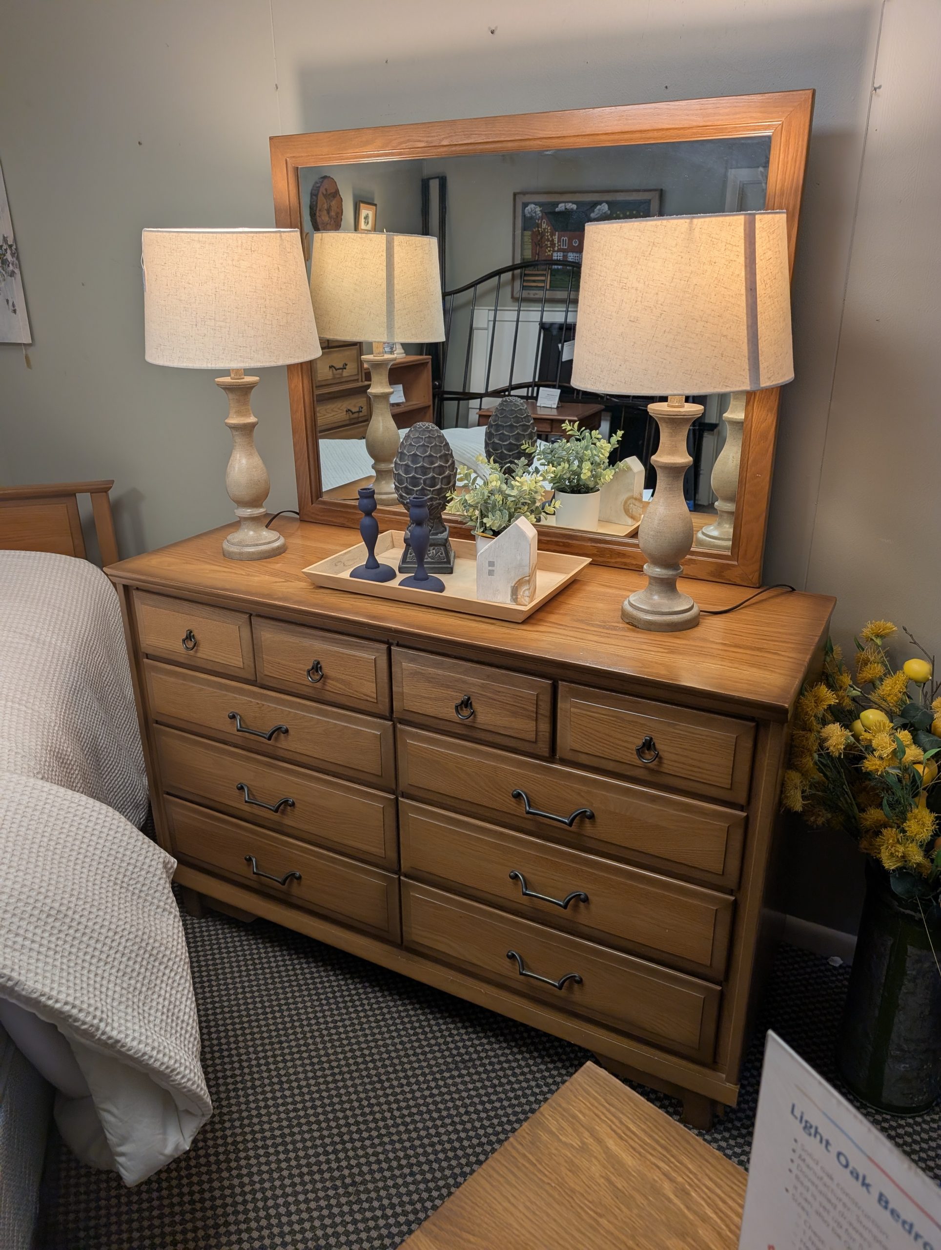 Light Oak Bedroom Set - Image 3