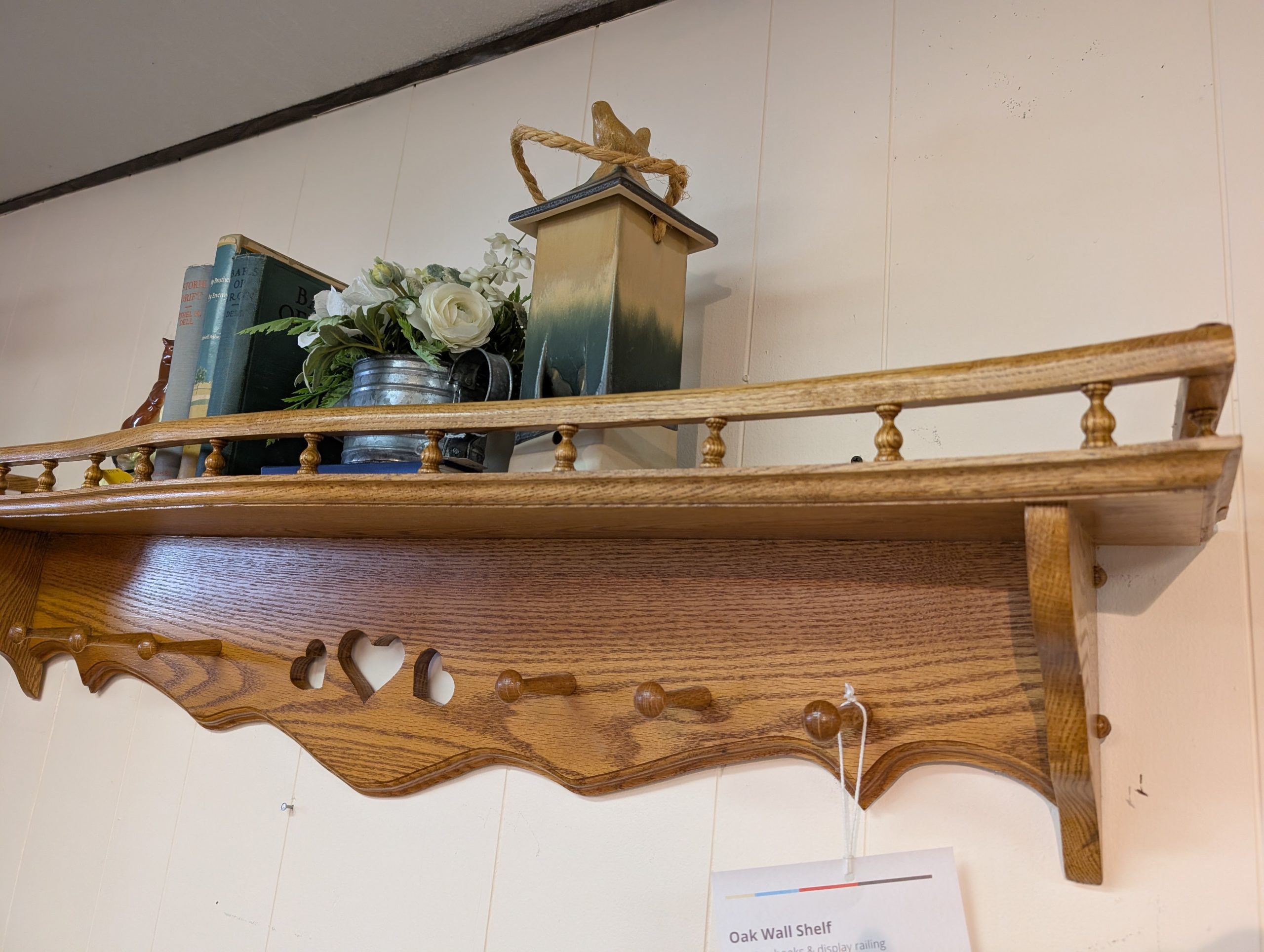 Oak Wall Shelf - Image 2