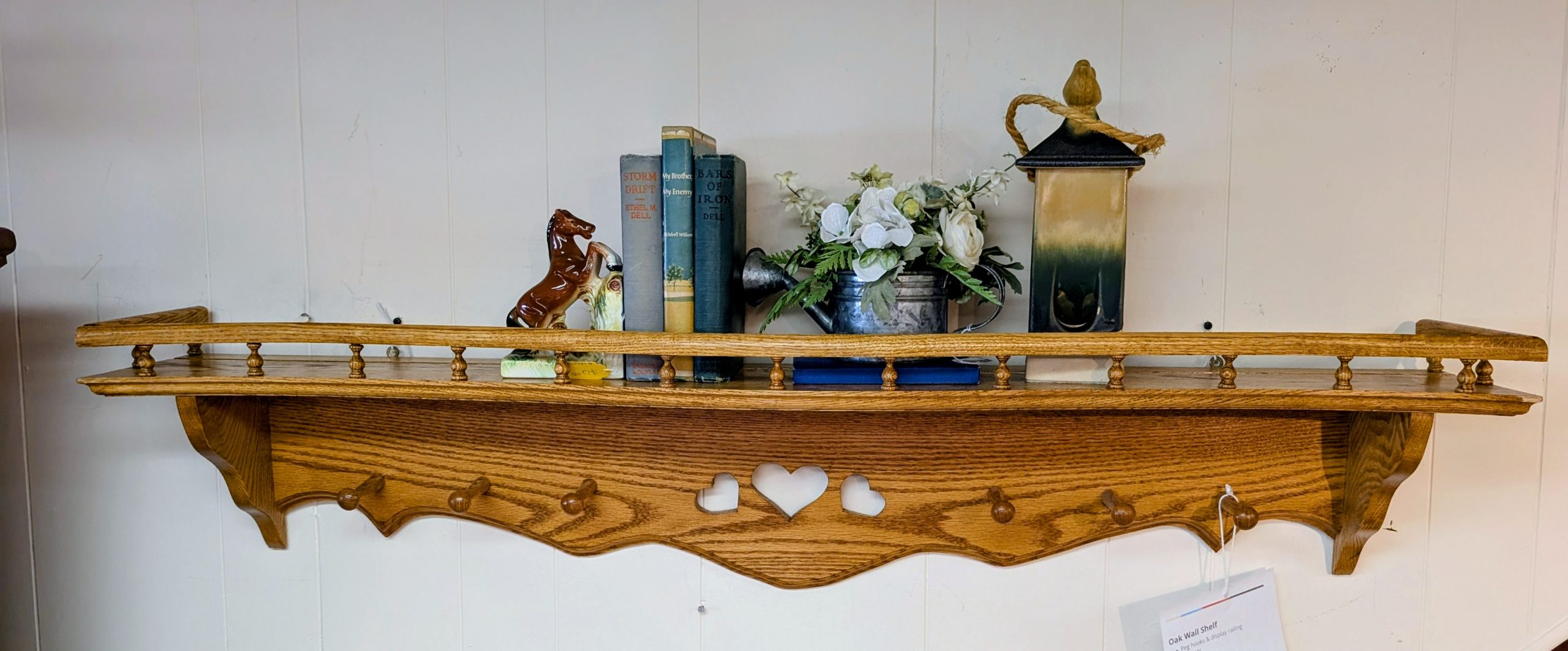 Oak Wall Shelf