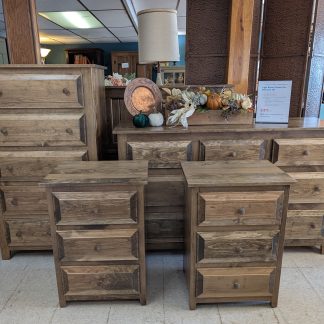 Light Brown Queen Size Bedroom Set