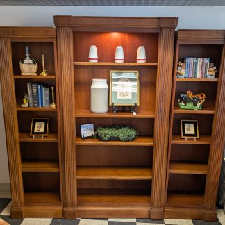 Traditional 3pc Bookcase Set