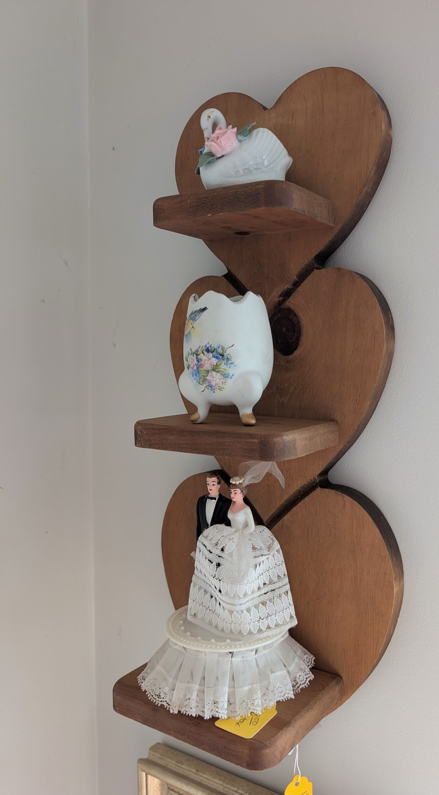 Tiered Heart Wall Shelf - Image 2