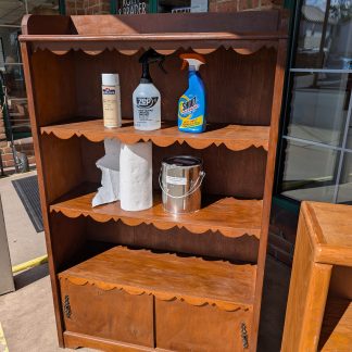 Pine Storage Shelf Cabinet
