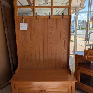 Oak Veneer Entryway