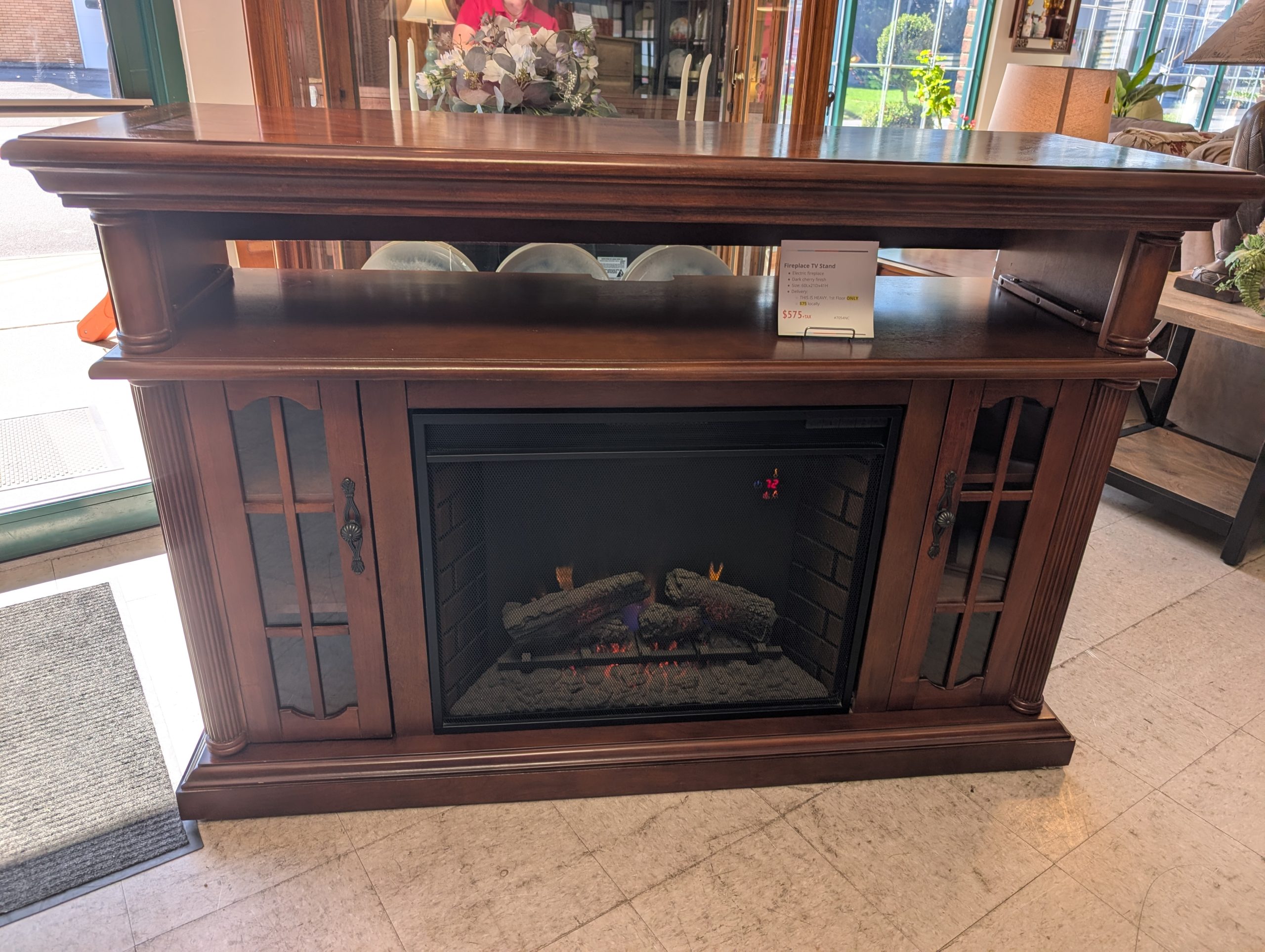 Fireplace TV Stand