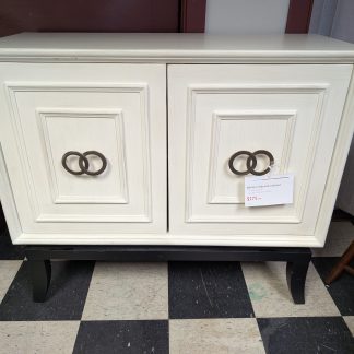 White Credenza Cabinet