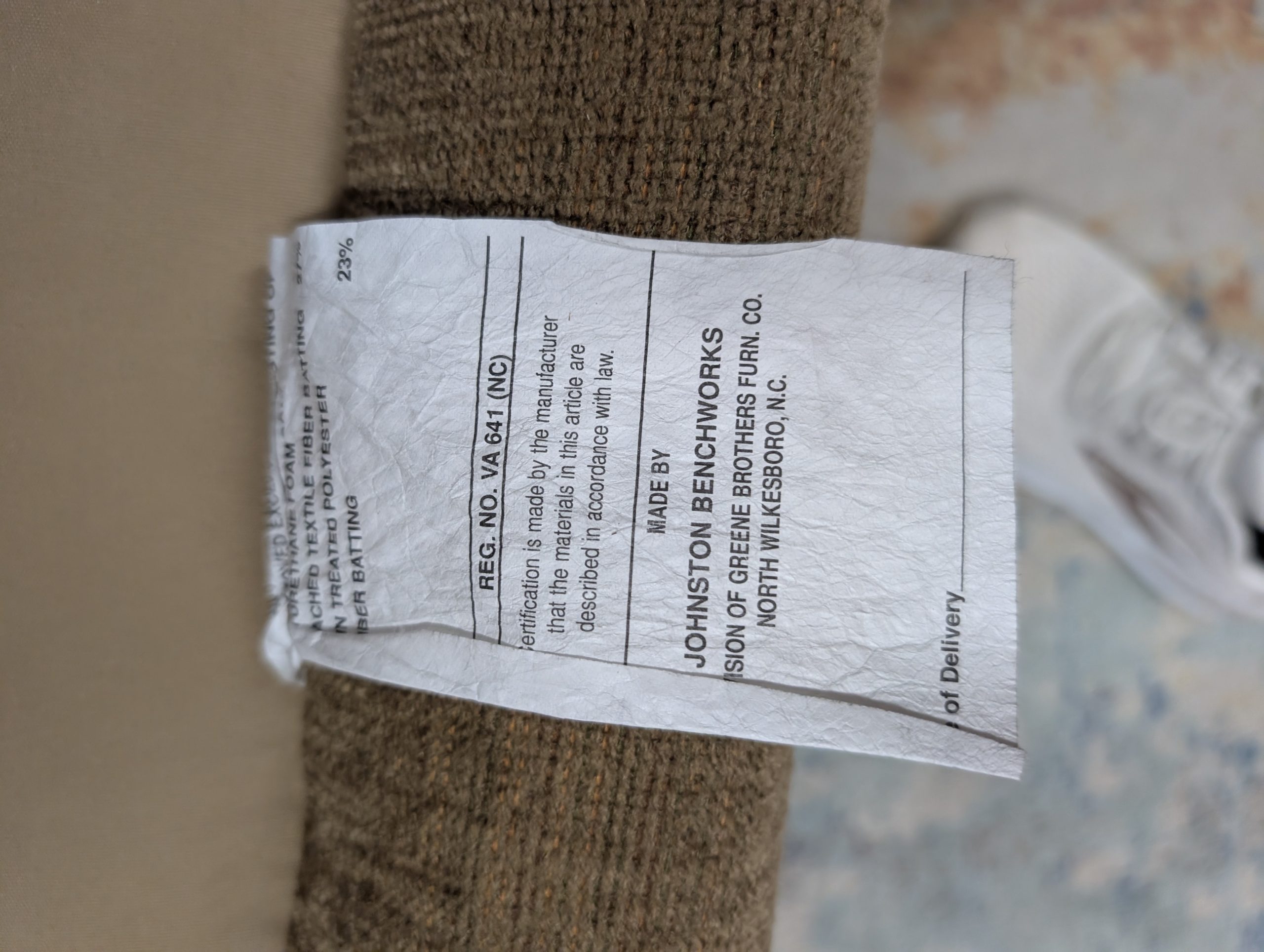 Beige Arm Chair - Image 2