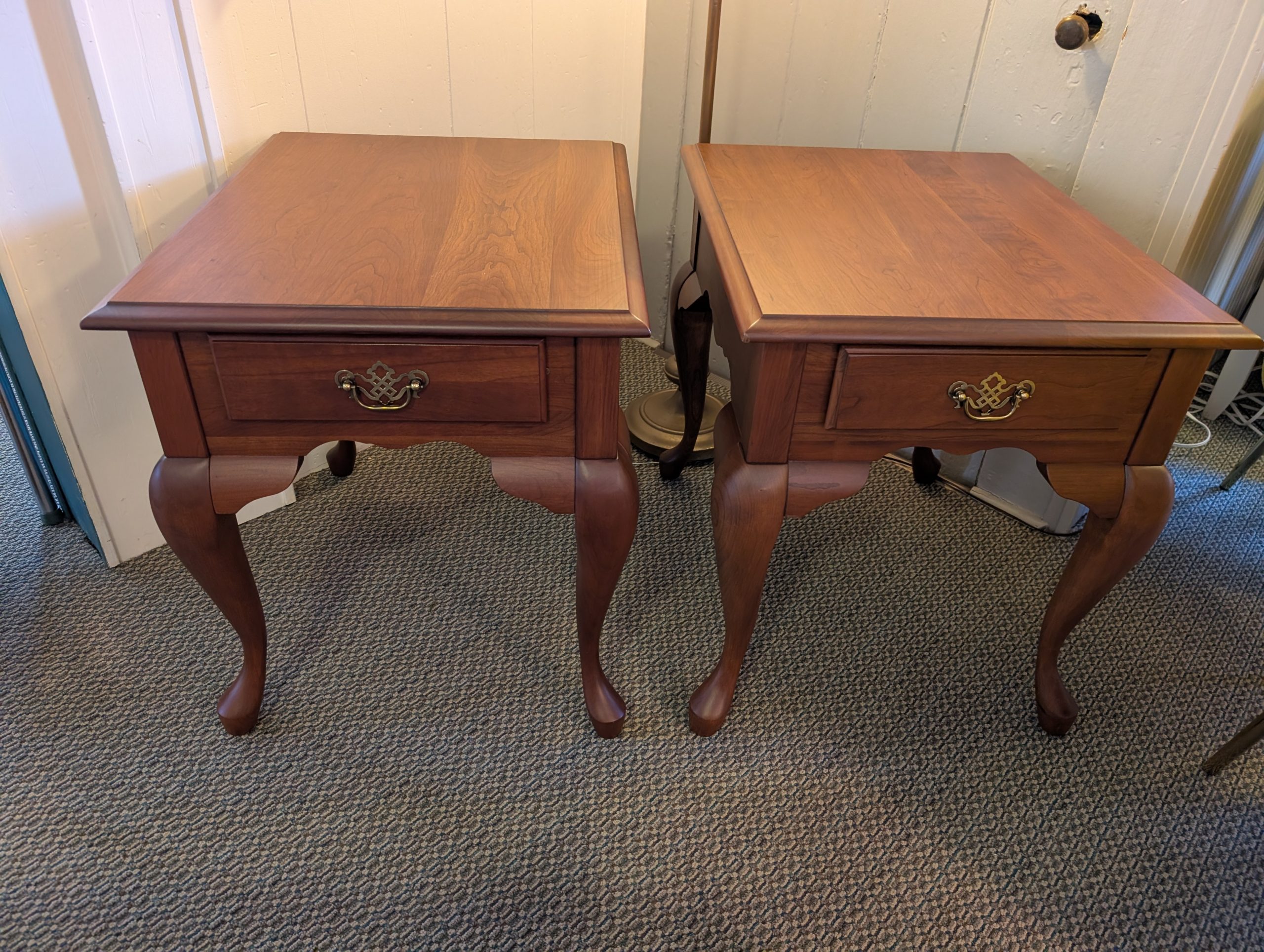 Cherry End Table Set - Image 2