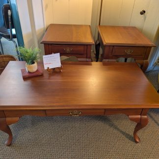 Cherry End Table Set