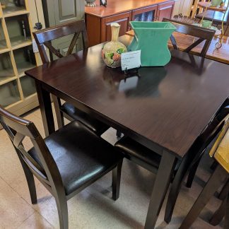 Dark Brown Table Set