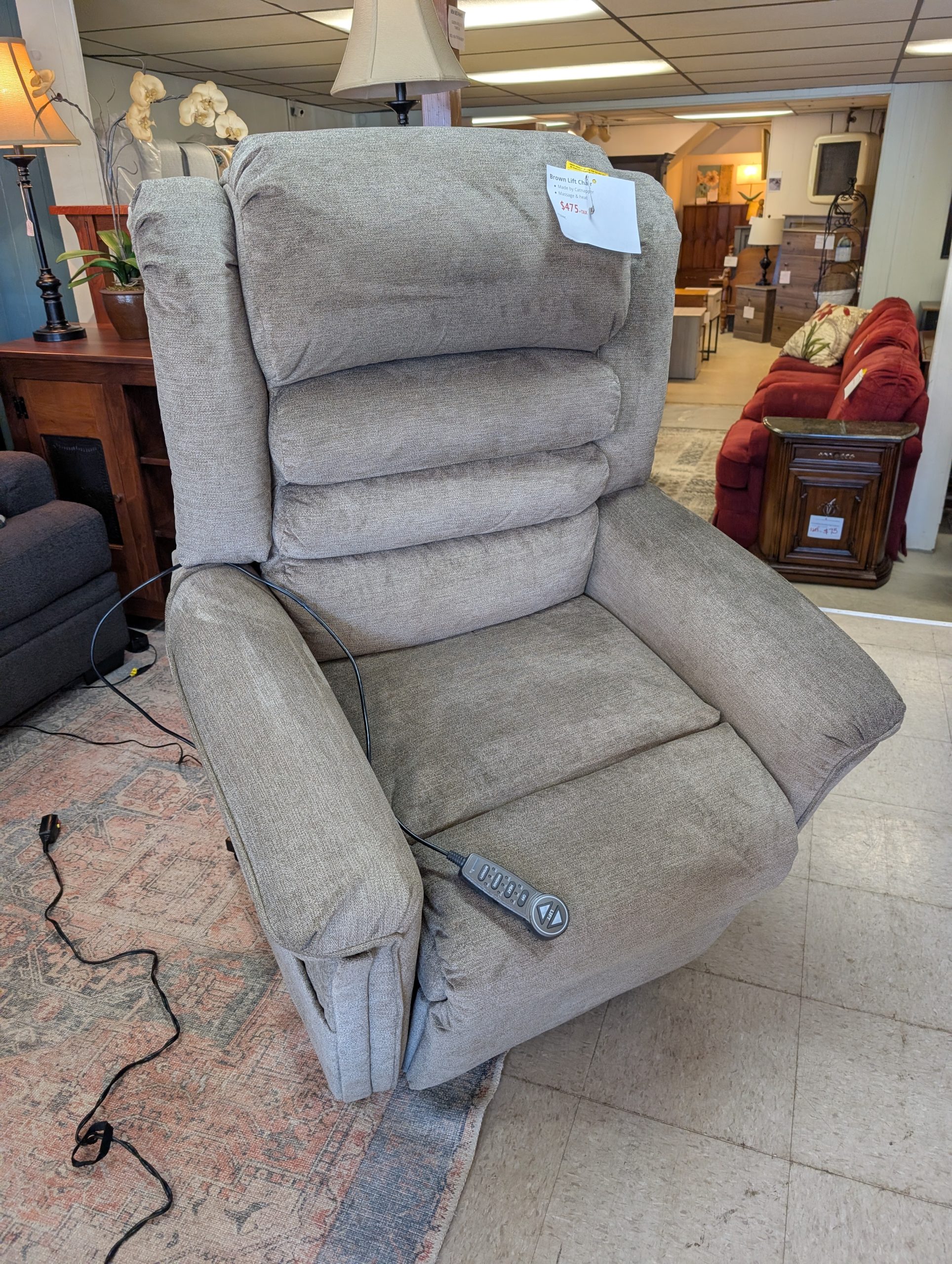 Gray Lift Chair