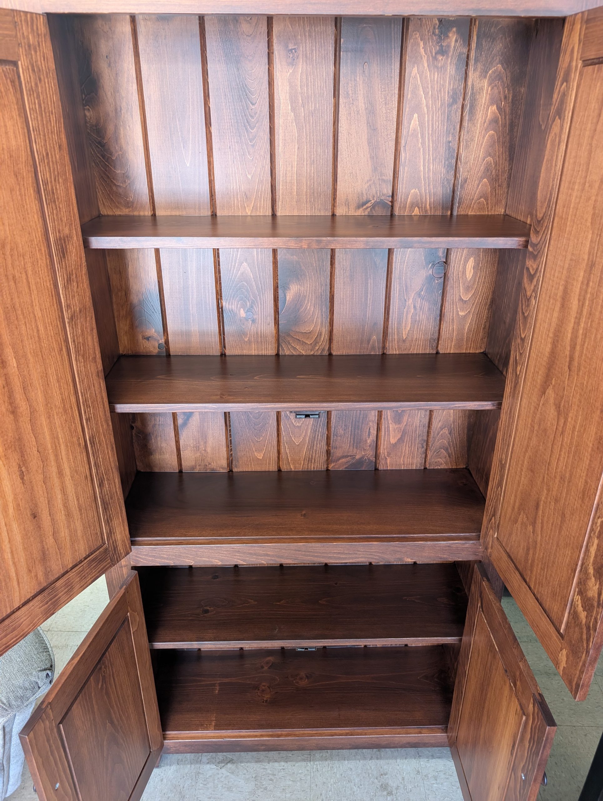 Harvest Brown Pantry Cabinet - Image 2