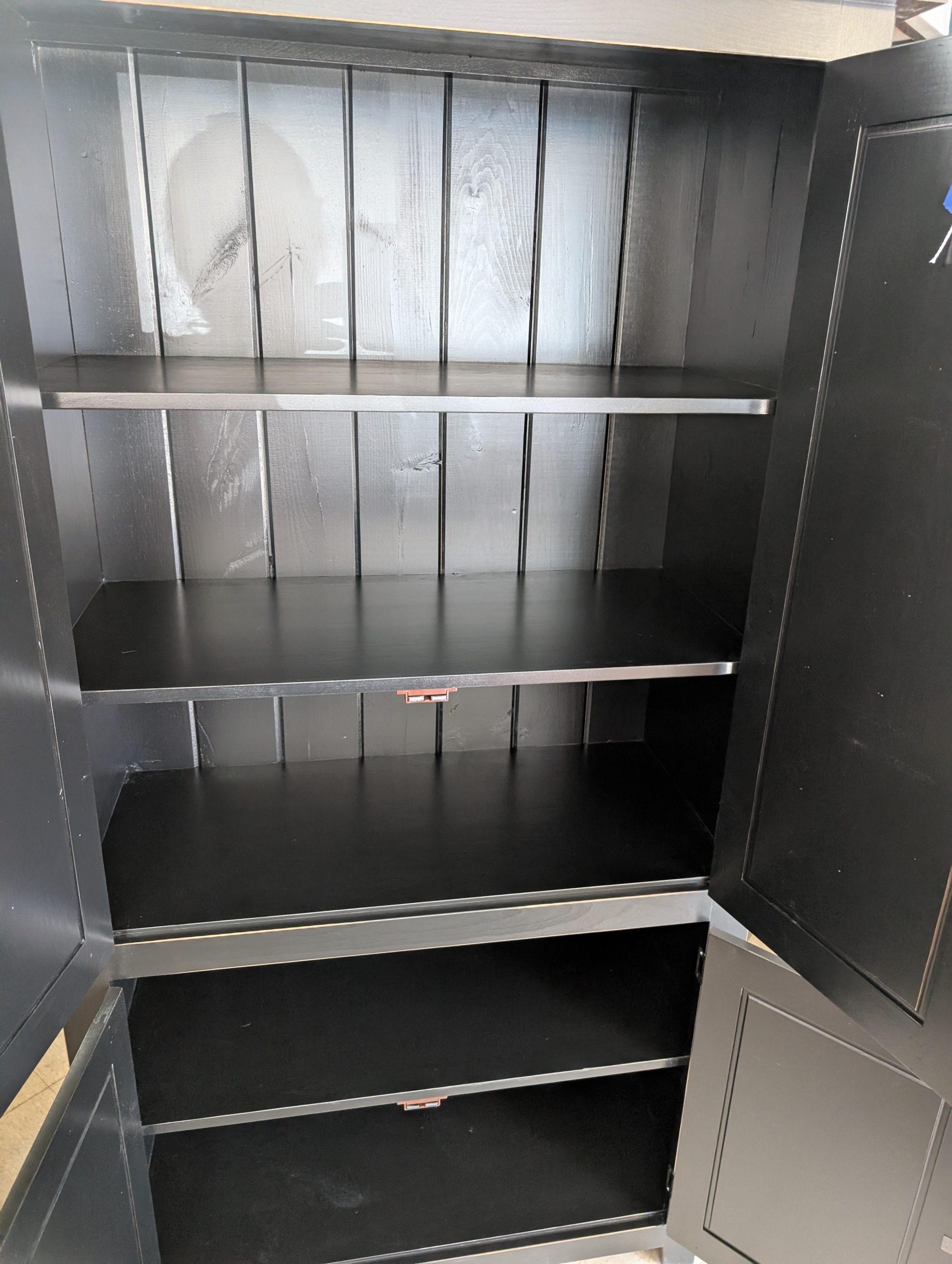 Black XL Pantry Cabinet - Image 2