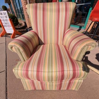 Striped Accent Chair by Masterfield