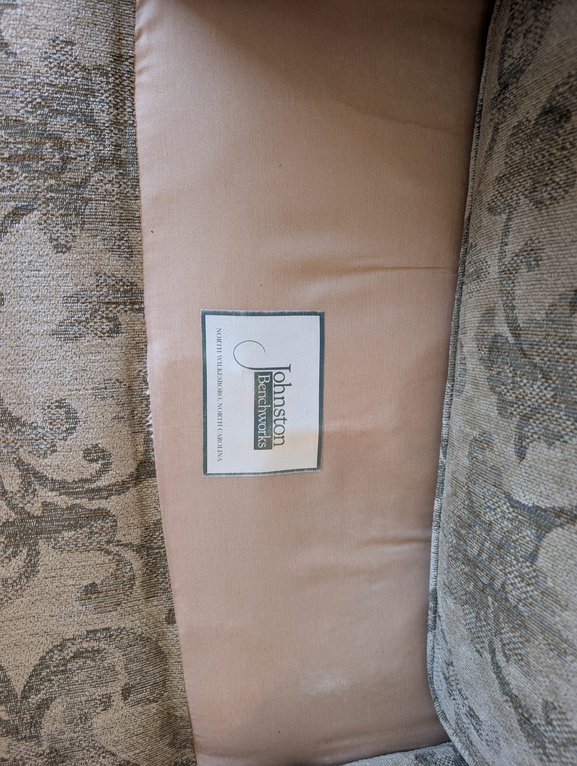 Sage Green Upholstered Chair - Image 2