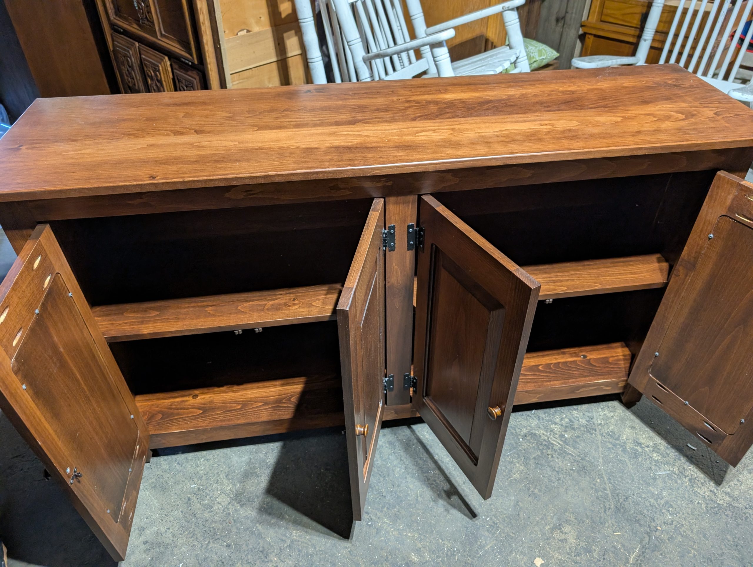 Harvest Brown TV Stand - Image 2