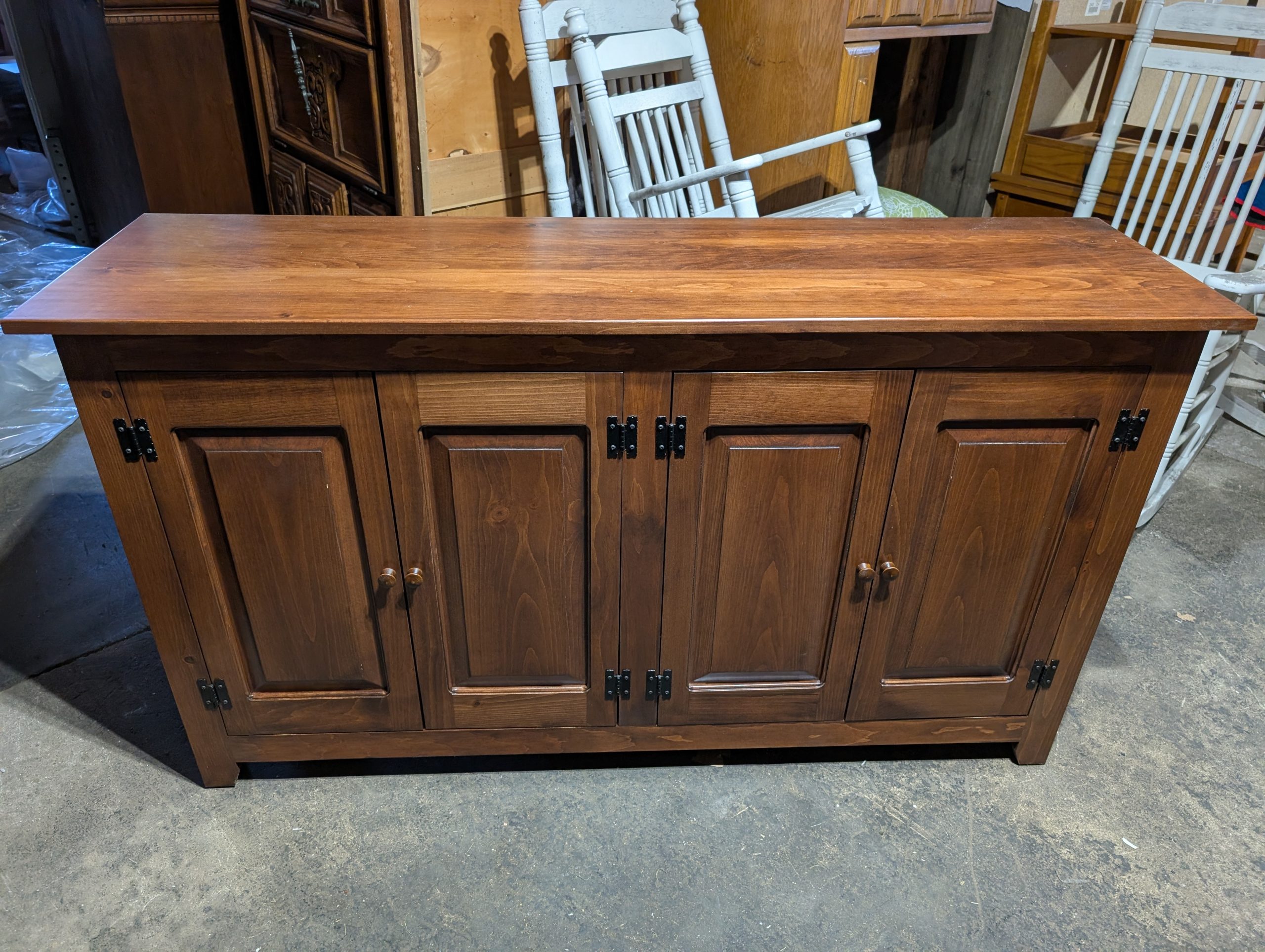 Harvest Brown TV Stand