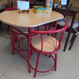 Small Scale Red Table Set