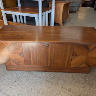 MCM Walnut Lane Blanket Chest
