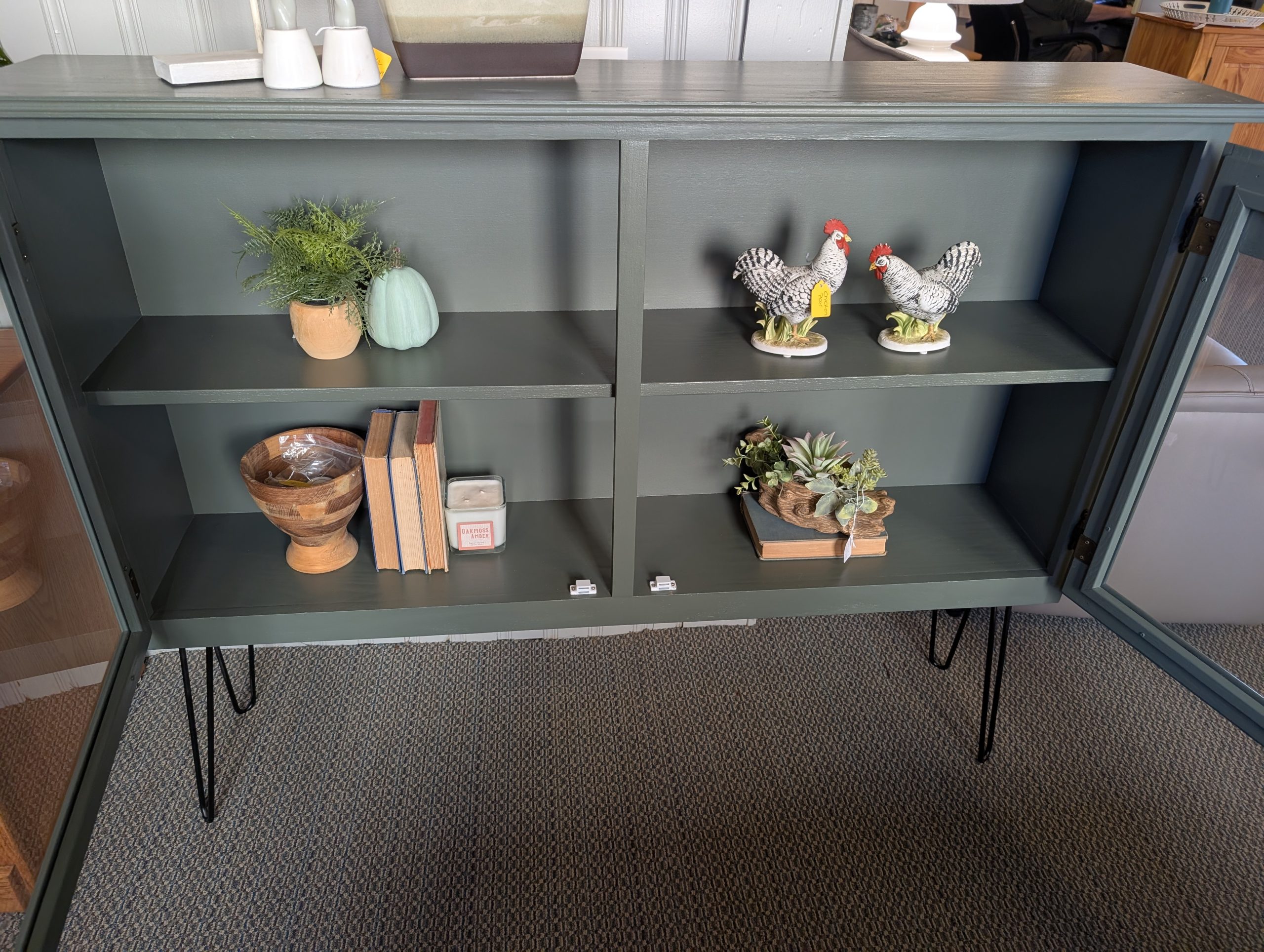 Green Display Cabinet - Image 2